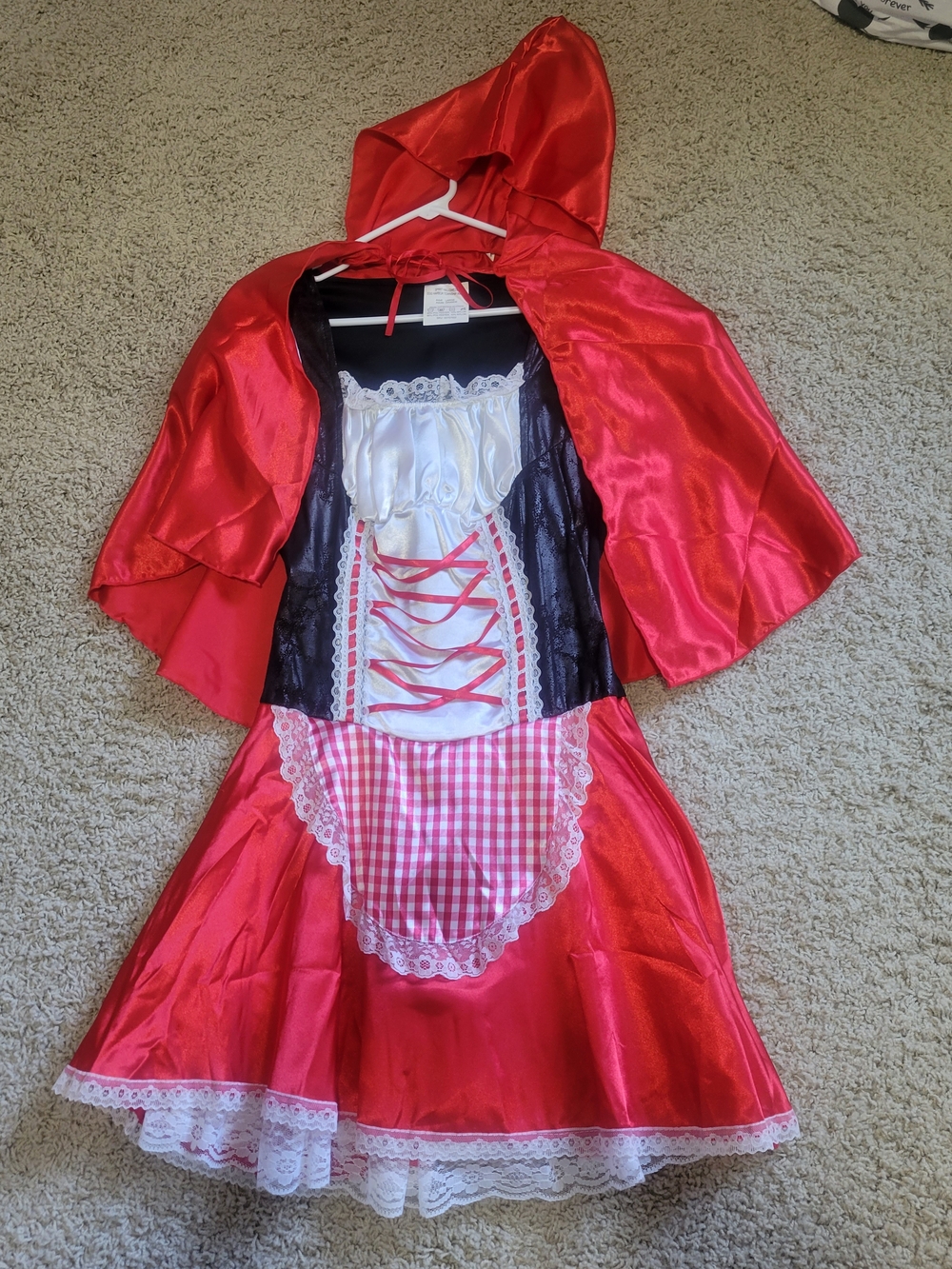 Little Red Riding Hood Adult Costume with Cape